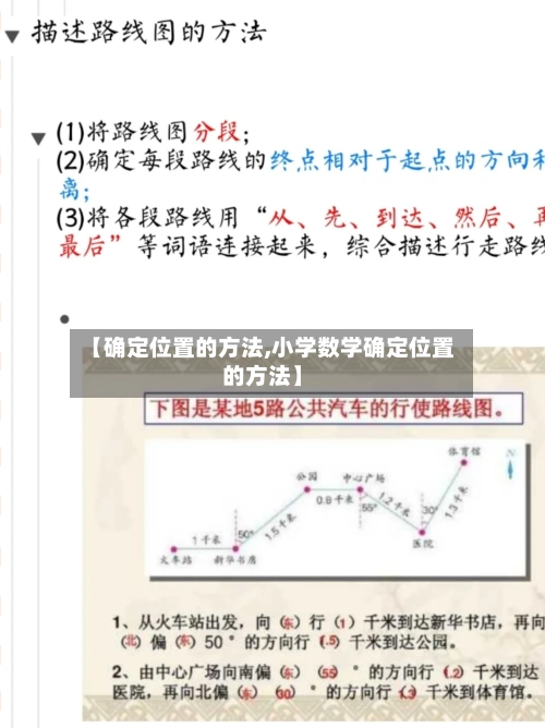 【确定位置的方法,小学数学确定位置的方法】-第3张图片