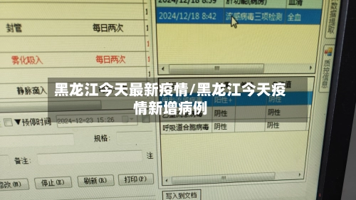 黑龙江今天最新疫情/黑龙江今天疫情新增病例