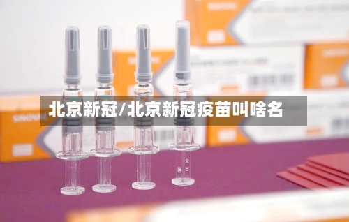 北京新冠/北京新冠疫苗叫啥名