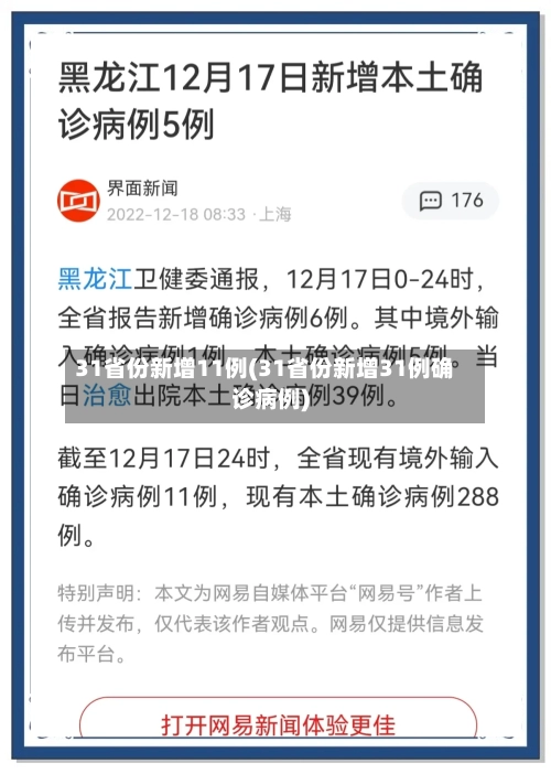 31省份新增11例(31省份新增31例确诊病例)-第2张图片