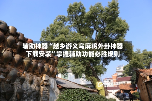 辅助神器“越乡游义乌麻将外卦神器下载安装”掌握辅助功能必胜规则-第2张图片