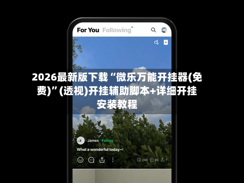 2026最新版下载“微乐万能开挂器(免费)”(透视)开挂辅助脚本+详细开挂安装教程-第2张图片