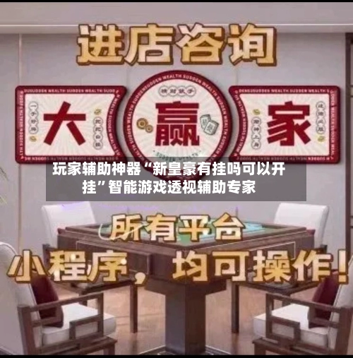 玩家辅助神器“新皇豪有挂吗可以开挂”智能游戏透视辅助专家