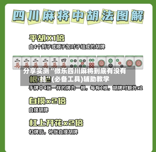 分享实测“微乐四川麻将到底有没有挂”(必备工具)辅助教学-第3张图片
