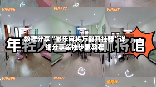教程分享“微乐麻将万能开挂器	”详细分享装挂步骤教程-第2张图片
