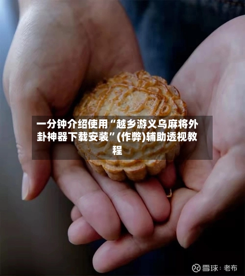 一分钟介绍使用“越乡游义乌麻将外卦神器下载安装”(作弊)辅助透视教程-第2张图片