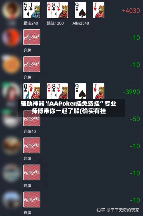 辅助神器“AAPoker挂免费挂	”专业师傅带你一起了解(确实有挂-第3张图片