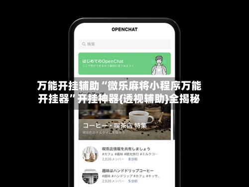 万能开挂辅助“微乐麻将小程序万能开挂器	”开挂神器{透视辅助}全揭秘-第2张图片