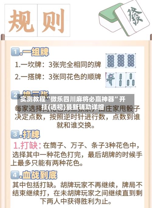 实测教程“微乐四川麻将必赢神器”开挂(透视)最新辅助详细-第3张图片