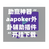 助赢神器“aapoker外卦辅助插件	”开挂下载安装 - 最新辅助工具教程-第2张图片