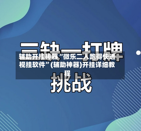 辅助开挂神器“微乐二人跑得快透视挂软件”(辅助神器)开挂详细教程-第3张图片