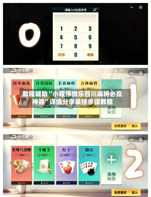 教程辅助“小程序微乐四川麻将必赢神器”详细分享装挂步骤教程-第3张图片