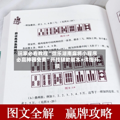 玩家必看教程“微乐湖南麻将小程序必赢神器免费”开挂辅助脚本+详细开挂