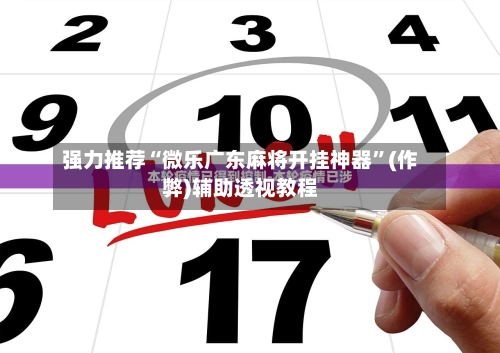 强力推荐“微乐广东麻将开挂神器”(作弊)辅助透视教程-第3张图片