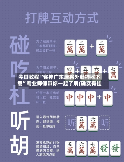 今日教程“雀神广东麻将外卦神器下载”专业师傅带你一起了解(确实有挂-第2张图片
