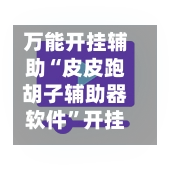 万能开挂辅助“皮皮跑胡子辅助器软件”开挂下载安装 - 最新辅助工具教程