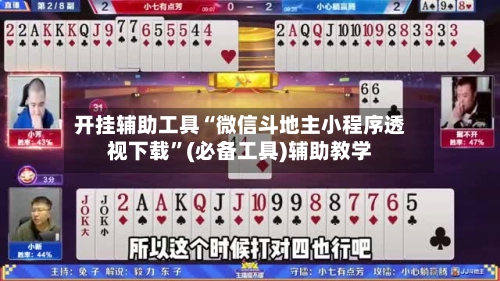 开挂辅助工具“微信斗地主小程序透视下载”(必备工具)辅助教学-第2张图片