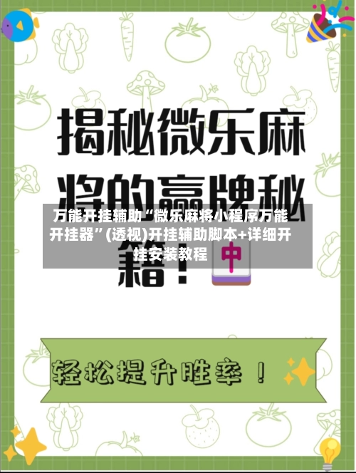 万能开挂辅助“微乐麻将小程序万能开挂器”(透视)开挂辅助脚本+详细开挂安装教程-第2张图片