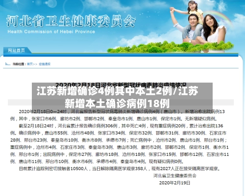 江苏新增确诊4例其中本土2例/江苏新增本土确诊病例18例-第2张图片