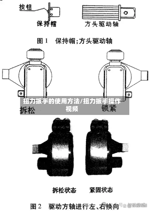 扭力扳手的使用方法/扭力扳手操作视频