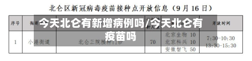 今天北仑有新增病例吗/今天北仑有疫苗吗-第2张图片