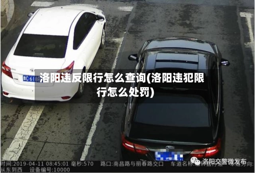 洛阳违反限行怎么查询(洛阳违犯限行怎么处罚)