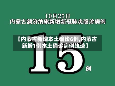 【内蒙古新增本土确诊6例,内蒙古新增1例本土确诊病例轨迹】